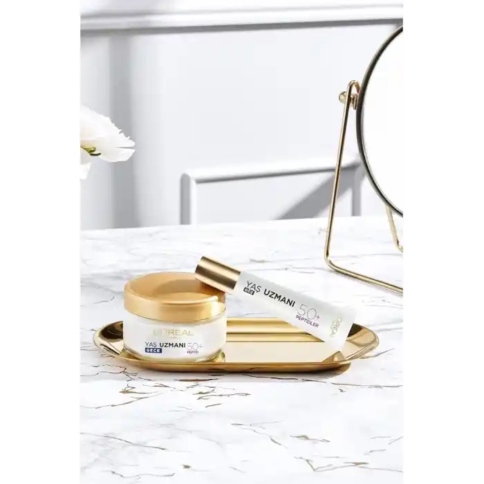 LOreal Paris Yaş Uzmanı 50+ Kırışıklık Karşıtı Yenileyici Göz Kremi