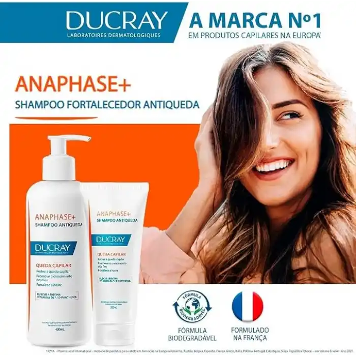 Ducray Anaphase +Plus Shampoo 100ml 1 Paket