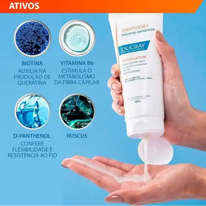 Ducray Anaphase +Plus Shampoo 100ml 1 Paket