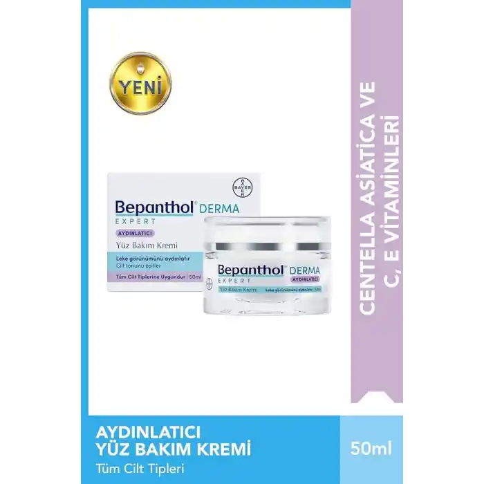 Bepanthol Derma Expert Aydınlatıcı Yüz Bakım Kremi