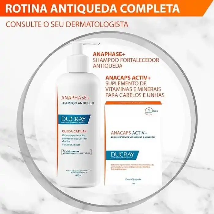 Ducray Anaphase +Plus Shampoo 100ml 1 Paket
