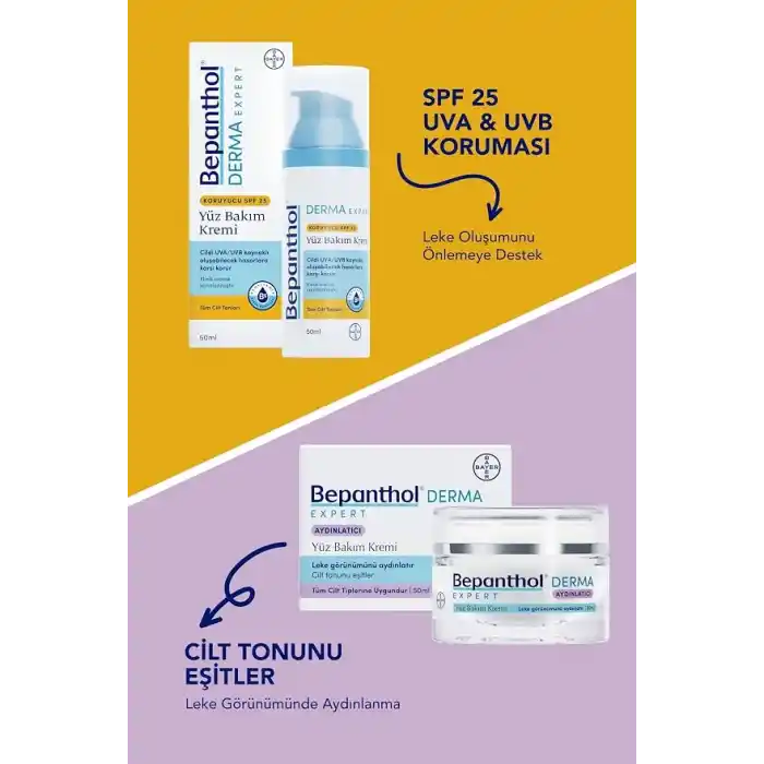 Bepanthol Derma Expert Aydınlatıcı Yüz Bakım Kremi