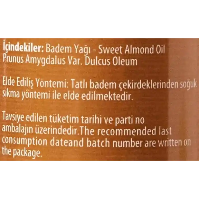 Arifoğlu Tatlı Badem Yağı (100 ml)