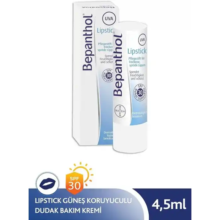 Bepanthol Lipstick Güneş Koruyucu Spf 30 4.5 gr Dudak Bakım Kremi