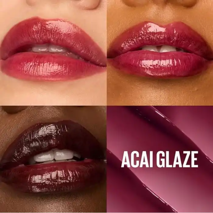 Maybelline New York Lifter Glaze Shea Yağı ve Hyalüronik Asit içeren Renkli Dudak Balmı - 08 Acai Glaze
