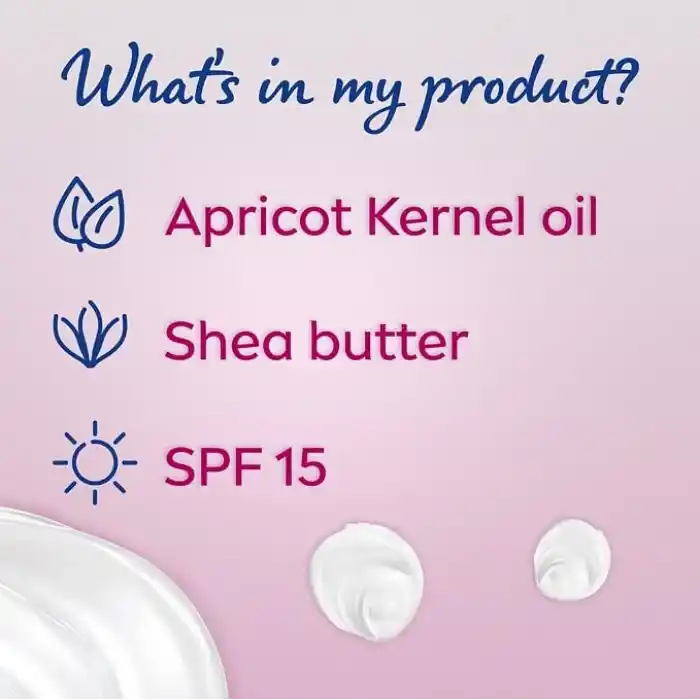 NIVEA Kırışıklık Karşıtı + Sıkılaştırıcı Krem Yaş 45+ (50 ml), Yaşa Özel Yüz Bakım Kremi, Kayısı Çekirdeği ve Shea Yağı ile Yoğun Cilt Bakım, UV Filtresi ile Güneş Koruması