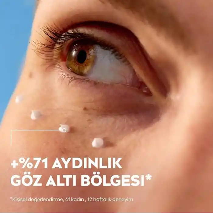NIVEA Luminous630 Koyu Halka Karşıtı Göz Bakım Kremi 15 ml, Nemlendirici,Kafein,Thiamidol,Hyaluronik Asit