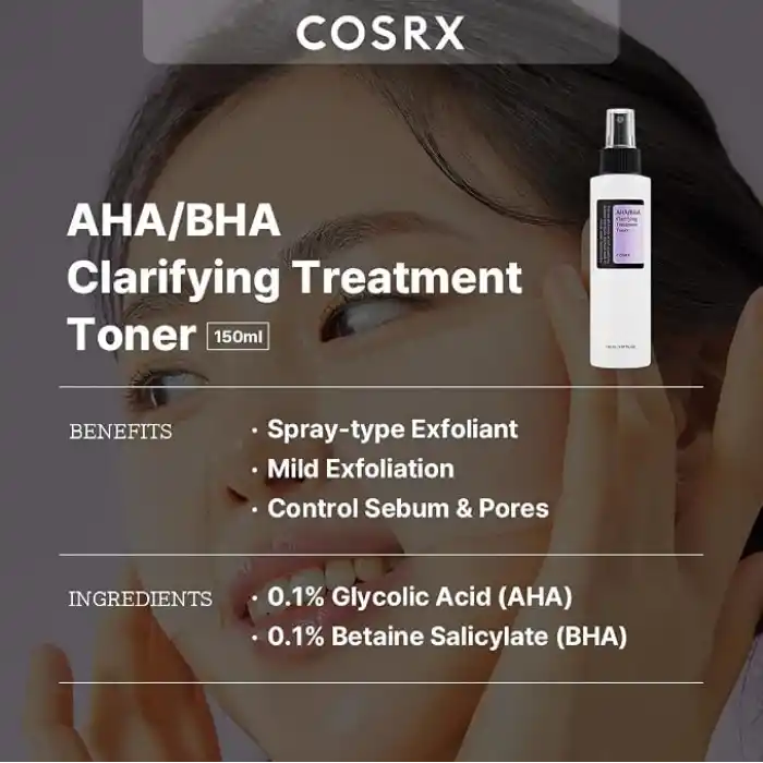 Cosrx Aha/Bha Clarifying Treatment Toner Cpnp Tonik