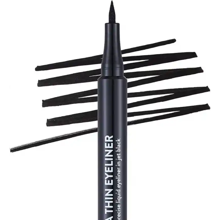 Flormar Ultra Ince Uçlu Eyeliner (SİYAH) - Ultra Thin Eyeliner - 001 Black - 8690604478491