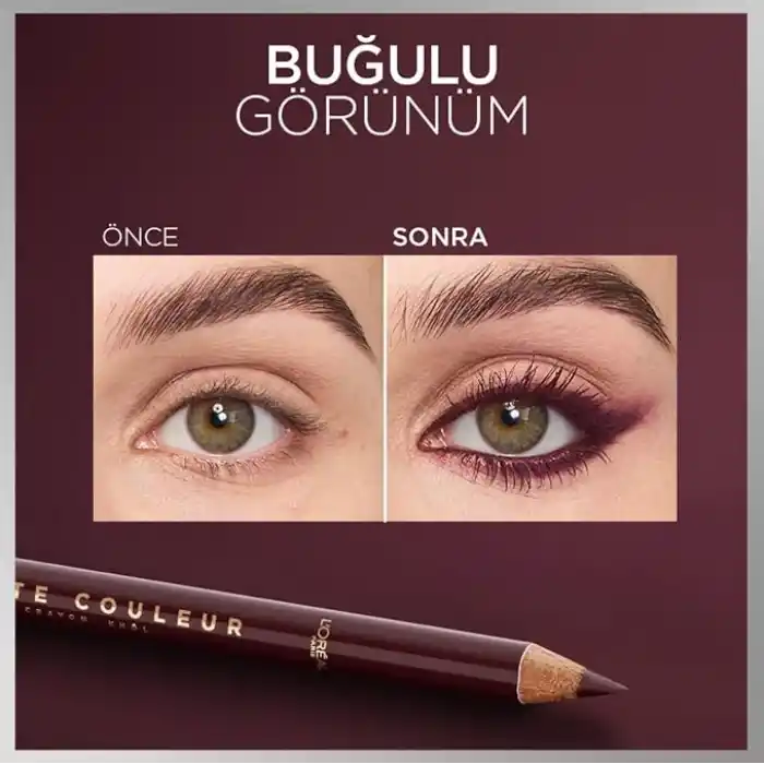 LOreal Cosmetics Haute Couleur Göz Kalemi - 150 Bordeaux Cashmere