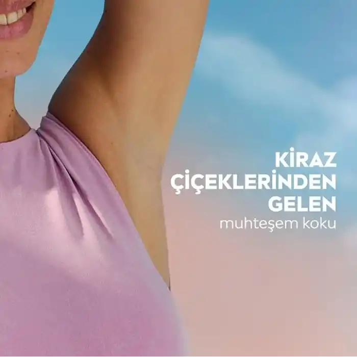 NIVEA Kadın Roll On Deodorant Fresh Cherry, 72 Saat Anti-perspirant Koruma, 50ml