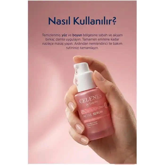 Celenes By Sweden Somon DNA PDRN Onarıcı & Yenileyici Active Serum, 30 ml