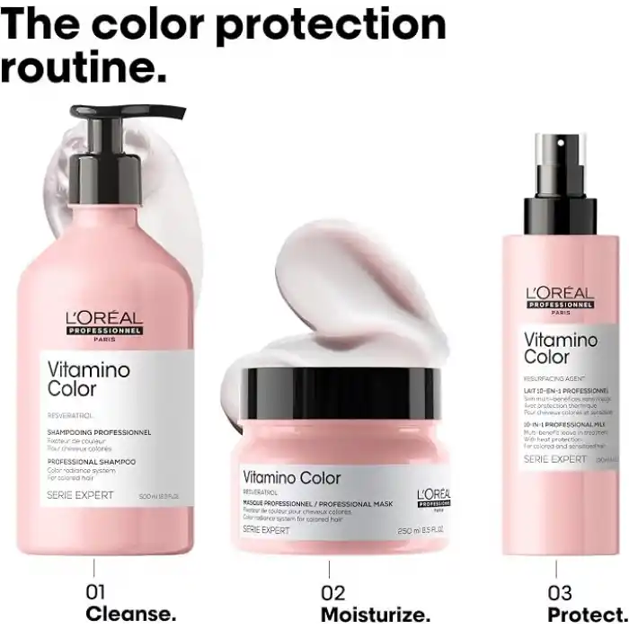 LOréal Professionnel Paris Serie Expert Vitamino Color Boyalı Saçlar Için 10 Etkili Mucize Bakım Spreyi 190ml