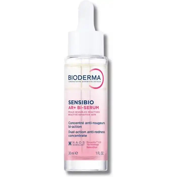 Bioderma Sensibio AR+ Kızarıklık Eğilimli Hassas Ciltler Kızarıklık ve Yaşlanma Karşıtı Bakuchiol Serum 30 ml