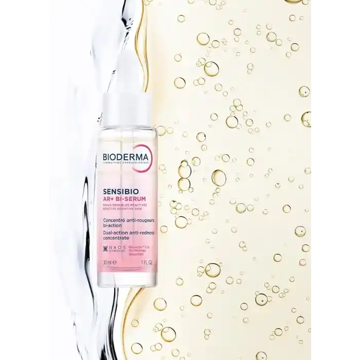 Bioderma Sensibio AR+ Kızarıklık Eğilimli Hassas Ciltler Kızarıklık ve Yaşlanma Karşıtı Bakuchiol Serum 30 ml