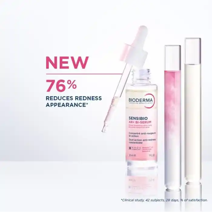 Bioderma Sensibio AR+ Kızarıklık Eğilimli Hassas Ciltler Kızarıklık ve Yaşlanma Karşıtı Bakuchiol Serum 30 ml