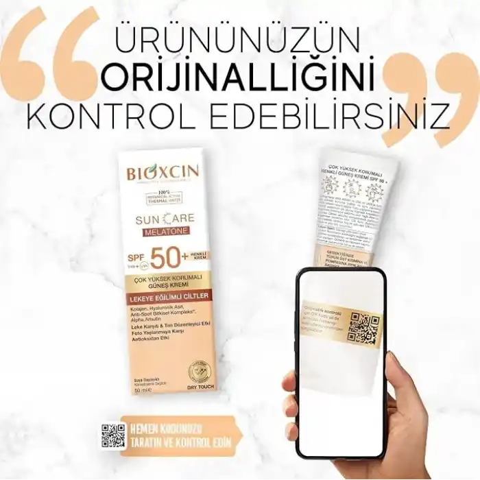 Bioxcin Sun Care Lekeye Eğilimli Ciltler İçin Çok Yüksek Korumalı Renkli Güneş Kremi 50 SPF - Leke Tinted 50 Ml