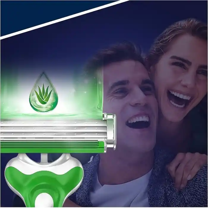 Gillette Blue3 Plus Sensitive Erkek Kullan At Tıraş Bıçağı 6 Adet