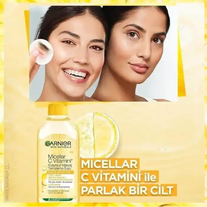 Garnier Micellar C Vitamini Kusursuz Makyaj Temizleme Suyu (400 ml)