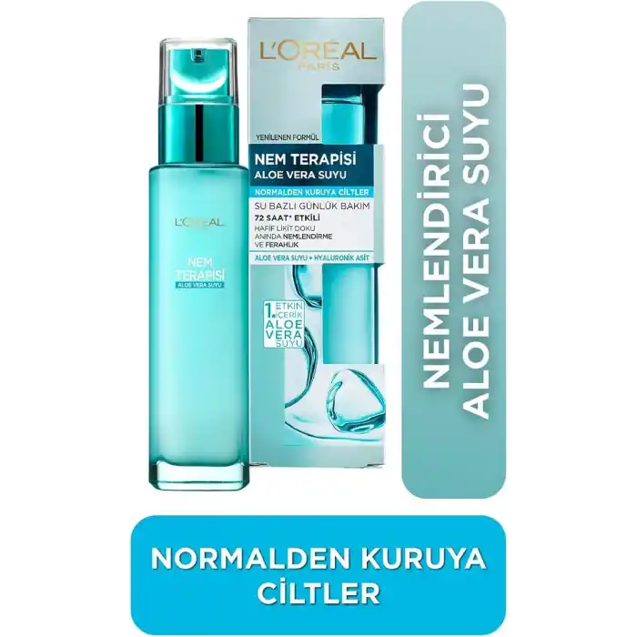 LOreal Paris Nem Terapisi Aloe Vera Suyu Normalden Kuruya Ciltler