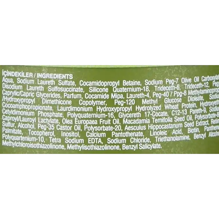 Eyüp Sabri Tuncer Doğal Macadamia Yağlı Şampuan (600 Ml)