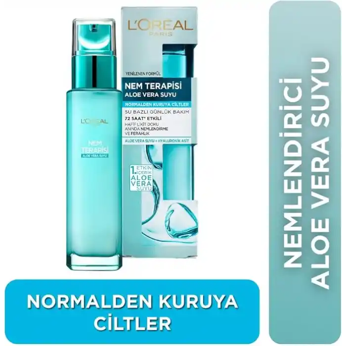 LOreal Paris Nem Terapisi Aloe Vera Suyu Normalden Kuruya Ciltler