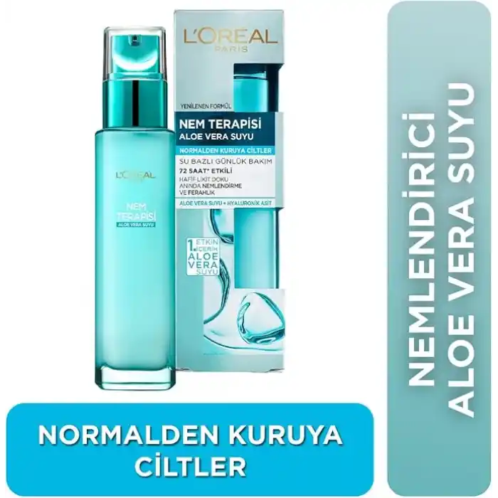 LOreal Paris Nem Terapisi Aloe Vera Suyu Normalden Kuruya Ciltler