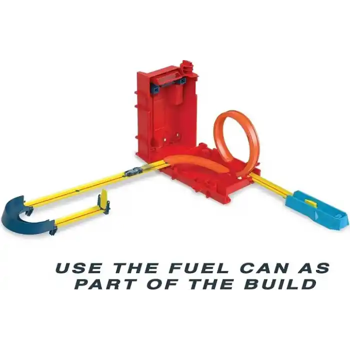 Hot Wheels® Track Builder Benzin Bidonu Akrobasi Seti