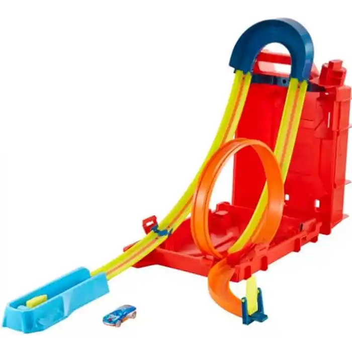 Hot Wheels® Track Builder Benzin Bidonu Akrobasi Seti
