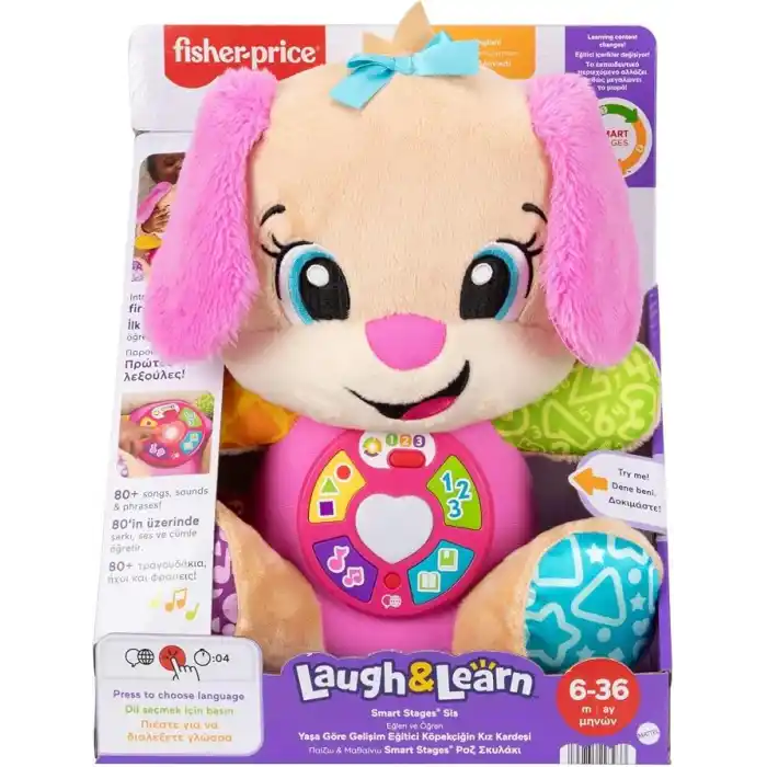 Fisher-Price® LnL Yaşa Göre Gelişim® Köpekçiğin Kız Kardeşi