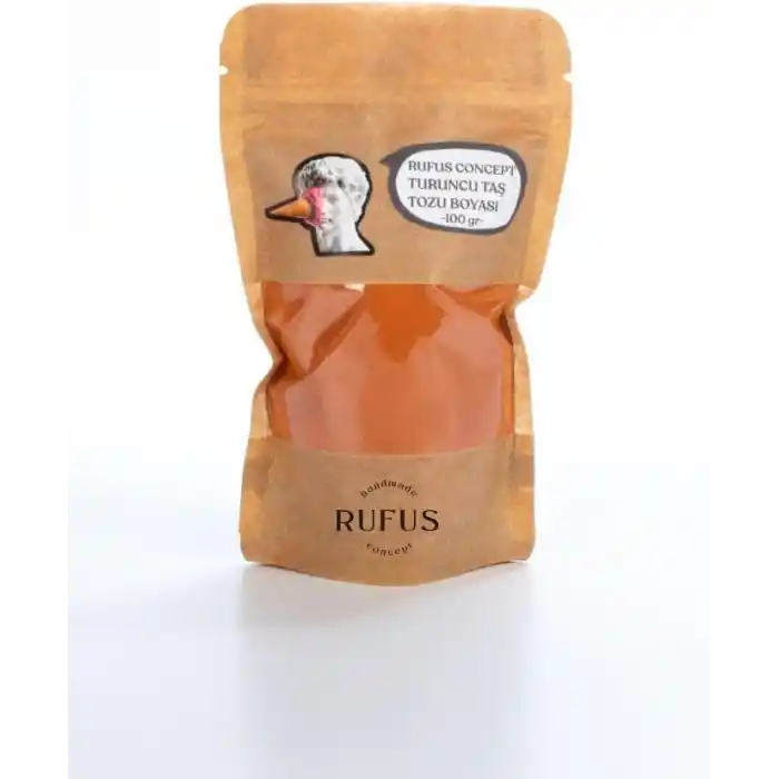 Rufus Concept Turuncu Taş Tozu Boyası (100 gr)