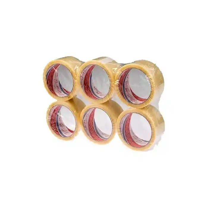 Ve-qe Şeffaf Koli Bandı 45x40 mt, 6lı Paket
