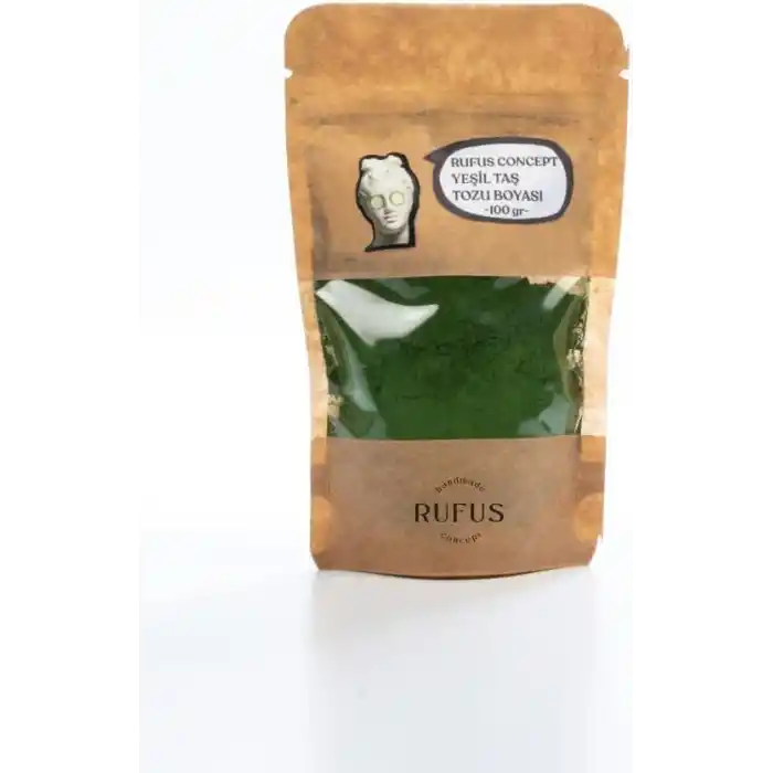Rufus Concept Yeşil Taş Tozu Boyası (100 gr)
