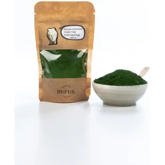Rufus Concept Yeşil Taş Tozu Boyası (100 gr)