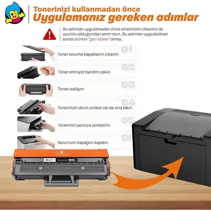 TonerMAX® SCX-3405F 2li Avantaj Paket / MLT-D101S Samsung Uyumlu Muadil Toner
