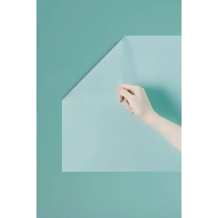 2 Adet Şeffaf Statik Akıllı Kağıt Şeffaf Yazı Tahtası Kalem 120x100 Cm Yapışkansız Şeffaf