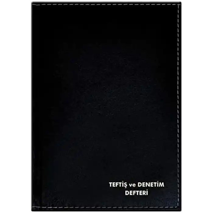 Etika Teftiş Denetim Defteri 192 Sayfa Sert Kapak 23x32 cm