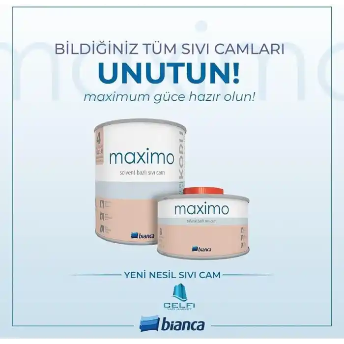 Bianca Stella Maximo Sıvı Cam 500Ml Parlak