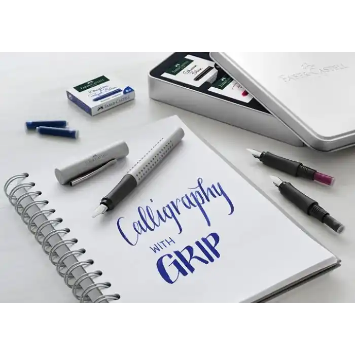 Faber-Castell Dk Kartuş, Royal Mavi, 6lı