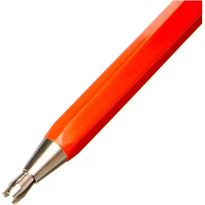 Koh-I-Noor 2mm Çap Kısa Mekanik Debriyaj Kurşun Tutucu Kalem - Kırmızı