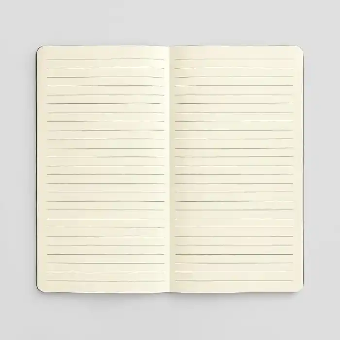 Fark Tanıtım Çizgili Not Defteri – 64 Yaprak, 90 gr Ivory Kağıt, Amerikan Ciltli Not Defteri, Ofis ve Günlük Kullanım İçin İdeal (Bordo, A6 (10,5cm x 14,8cm))