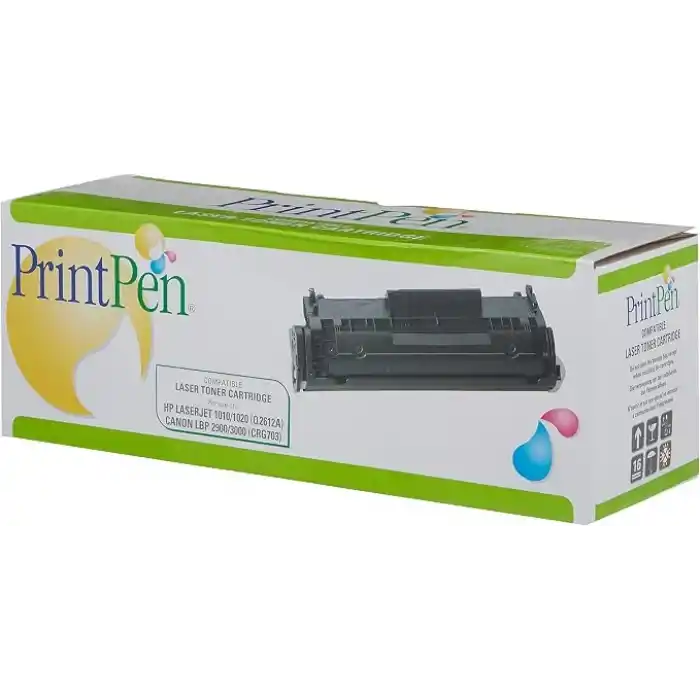 Printpen Q2612A (12A) & Can. Crg-703 Muadil Toner