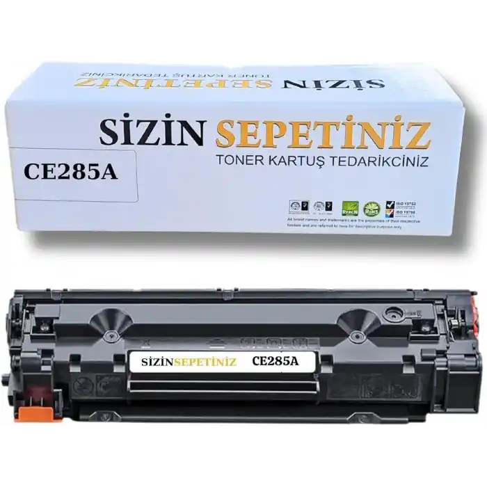 Muadil 85A (CE285A) Muadil P1102 M1132 M1212 P1120 M1217 1600 Sayfa Siyah Muadil Toner