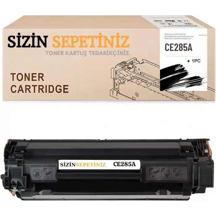 Muadil 85A (CE285A) Muadil P1102 M1132 M1212 P1120 M1217 1600 Sayfa Siyah Muadil Toner