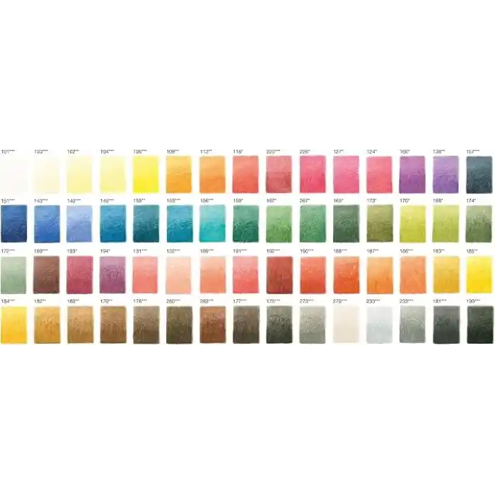 Faber-Castell Pitt Pastel Boya Kalemi, 60 Renk, Yüksek Pigment, Solmaya Dirençli, Fırça ve Parmakla Dağılabilir, Yuvarlak Gövde