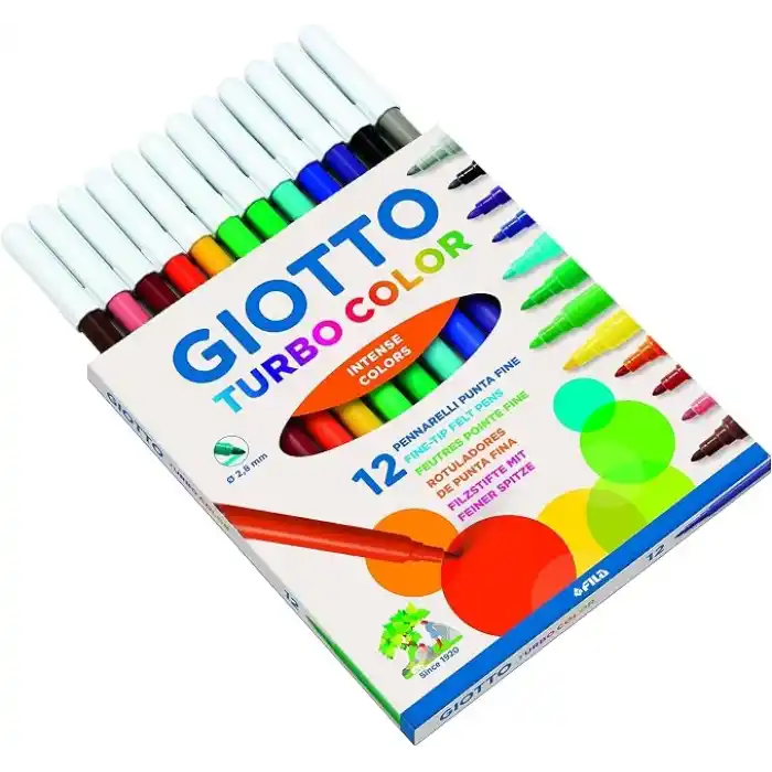 Giotto Turbo Color, 12li Kutu