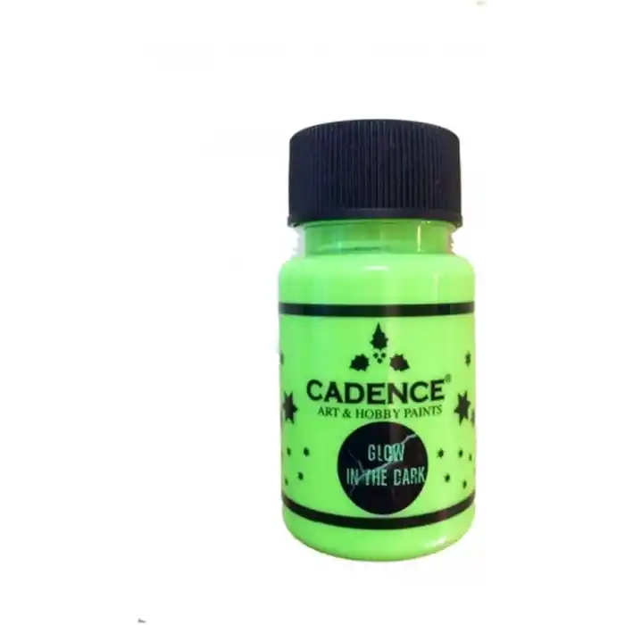 Cadence Glow In Dark Karanlıkta Parlayan Boya 581 Yeşil 50Ml Çok Renkli Tek Ebat