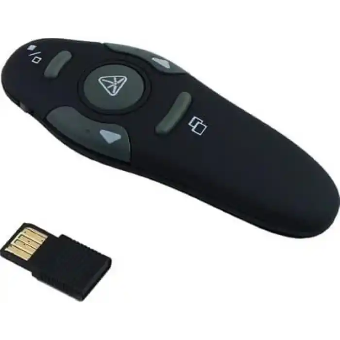 MODDESTORE Profesyonel Laser Pointer 2.4Ghz Usb Kablosuz Projeksiyon Lazer Sunum Kumandası