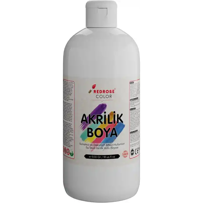 Beyaz Akrilik Boya 500gr
