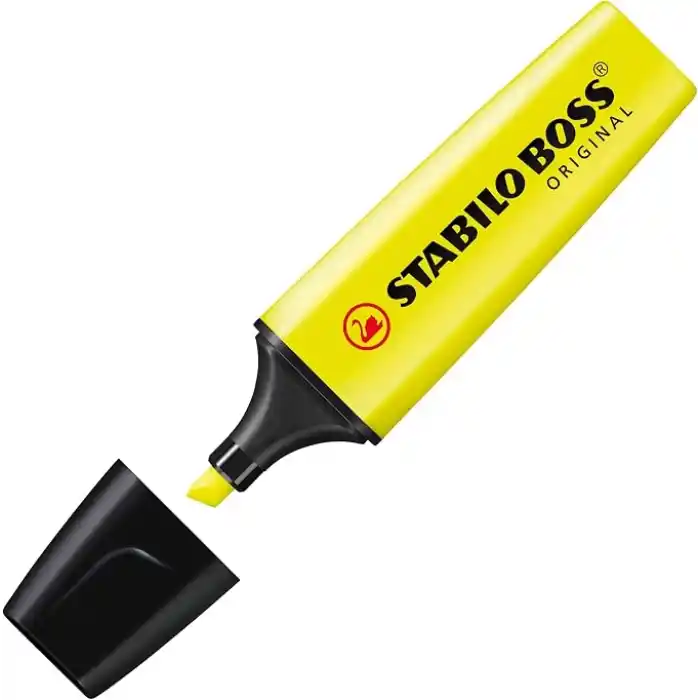 STABILO - İşaretleme Kalemi - BOSS ORIGINAL - 4lü Paket - Çeşitli Renkler
